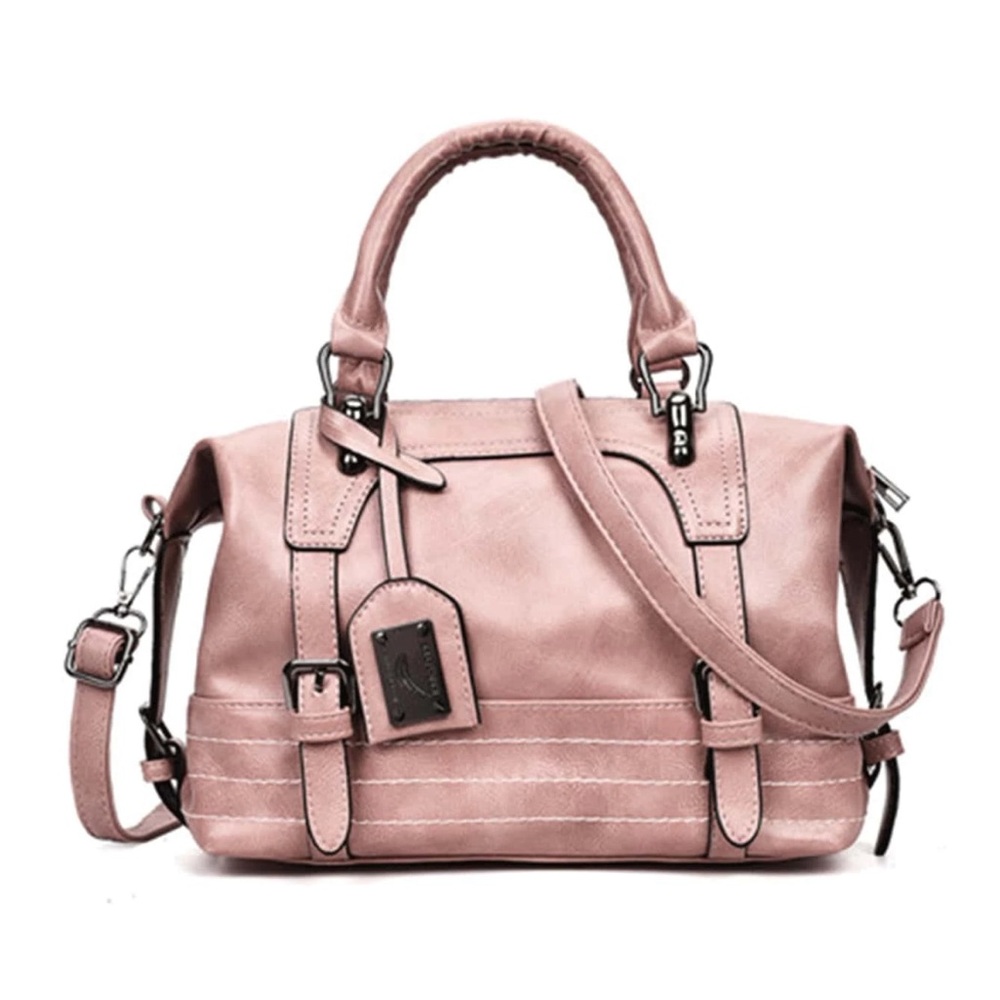NWOT Stylish Pink Women’s satchel Bag - Versatile Shoulder & Hand Carry